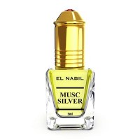 El Nabil - Musc Silver - Parfémový olej pro ženy - Ovocný, rybízový, malinový, jahodový parfém Objem  -: 5 ml roll-on